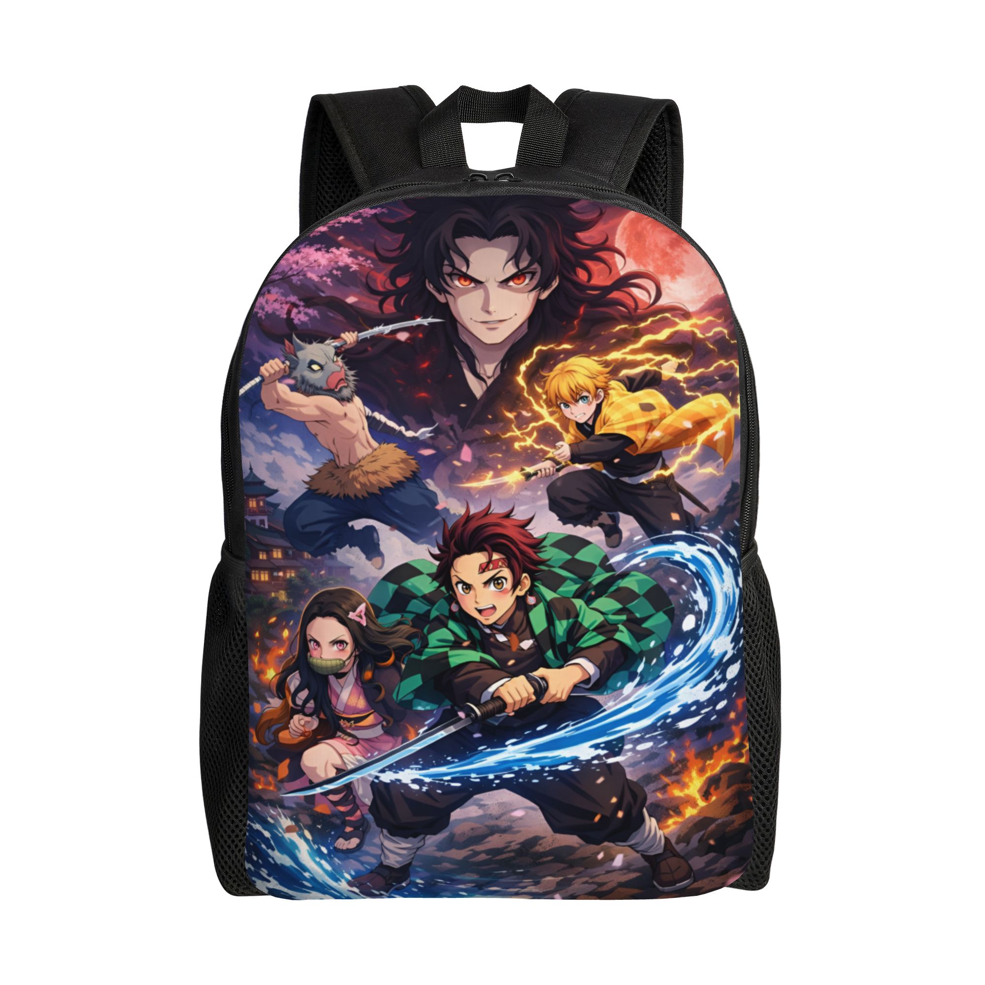 Laptop Accessories For Students - D-Demons Slayers Ransel Perjalanan Wanita Pria