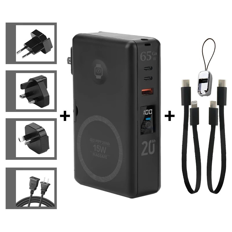 Laptop External Accessories - Bank Daya Pengisi Daya USB C