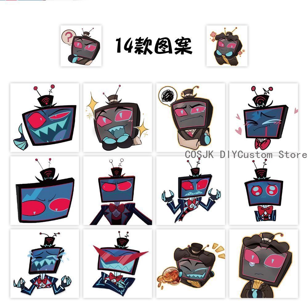 Laptop Accessories For Students - 500 Buah/Rol Stiker Versi Anime Vox