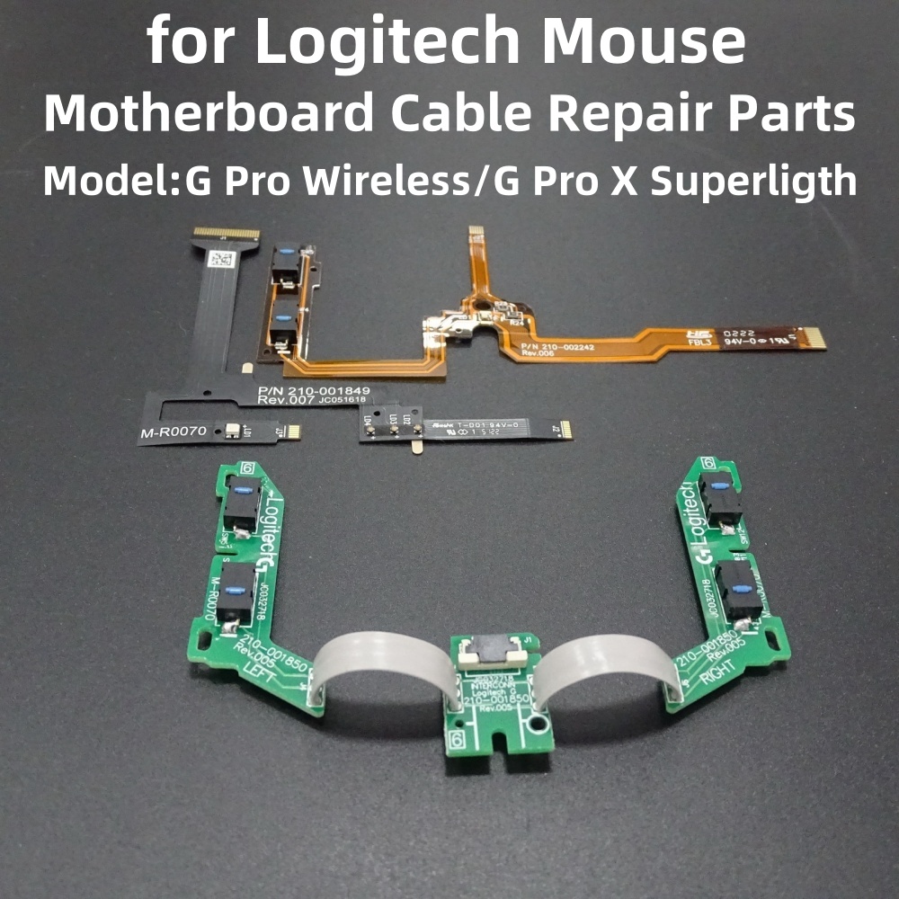 Logitech Mouse G Pro X Superlight - Kabel Flex papan sirkuit tombol saklar