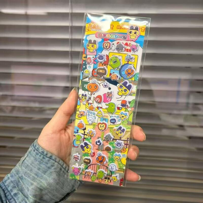 Laptop Accessories To Gift - 6 Buah Stiker Gelembung Kartun Tamagotchi