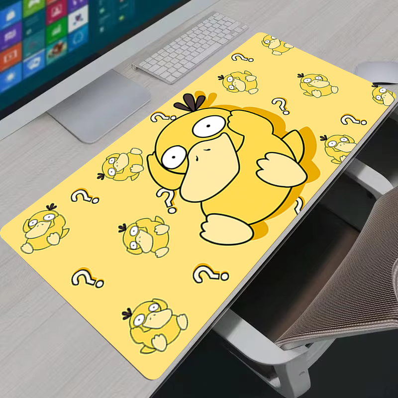 Keyboard Laptop Accessories - Mousepad Anime P-pokemon Psyduck XXL Alas