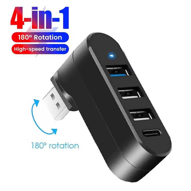 Laptop Accessories Usb - 4 Port Multi USB 2.0 HUB