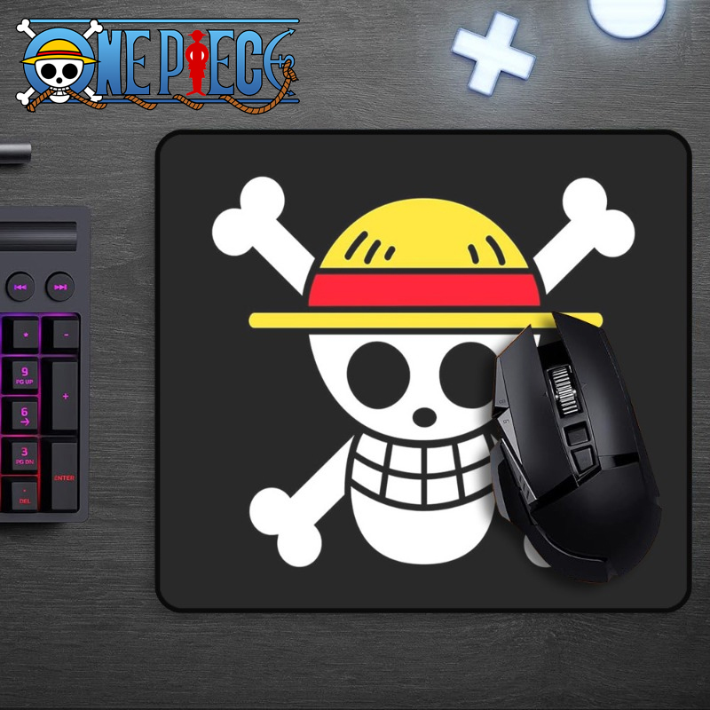 Laptop Accessories To Gift - Alas Mouse Kartun One Piece Luffy