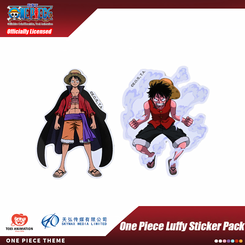 8 Buah Paket Stiker Luffy One  - Laptop Accessories To Gift ulasan dan harga