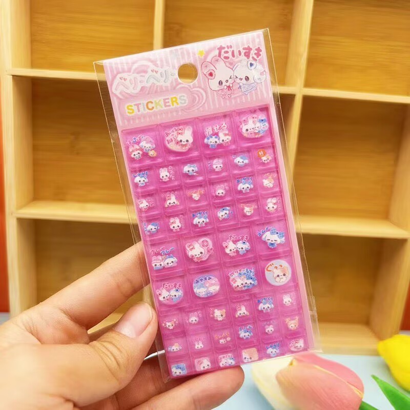 2/4p Stiker Persegi Solid Diy  - Laptop Accessories To Gift ulasan dan harga