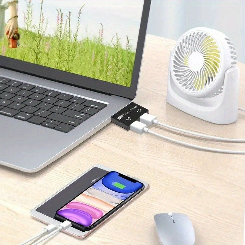 Konverter adaptor Hub USB USB  - Laptop Accessories Usb ulasan dan harga