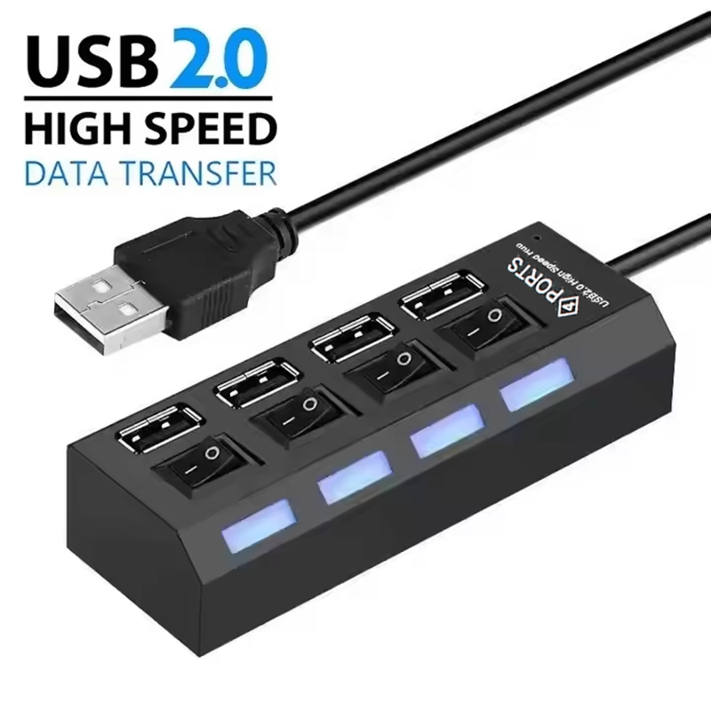Splitter Ekstensi Hub USB 2.0  - Laptop Accessories Usb ulasan dan harga