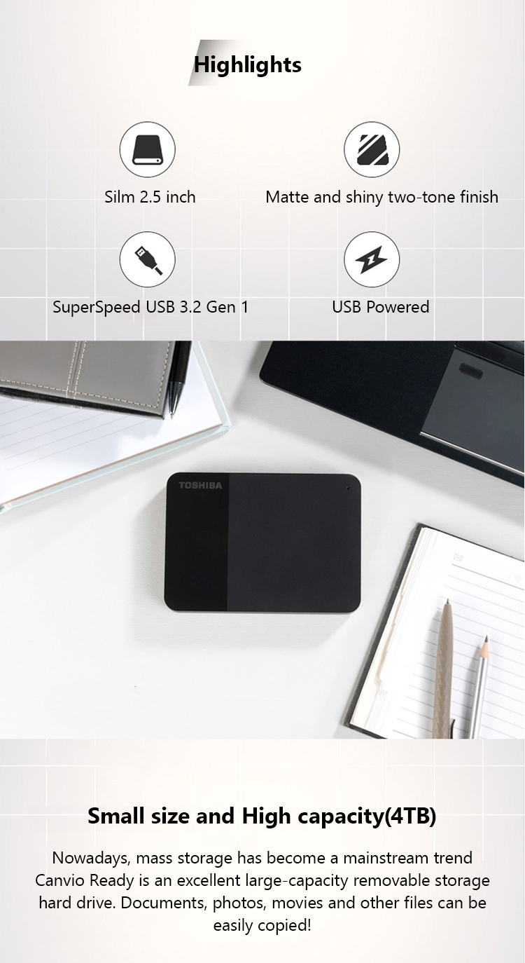 Hard Disk Eksternal Portabel T - Laptop External Accessories ulasan dan harga