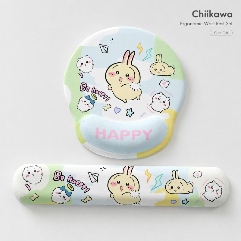Alas Mouse Ergonomis Chiikawa  - Keyboard Laptop Accessories ulasan dan harga