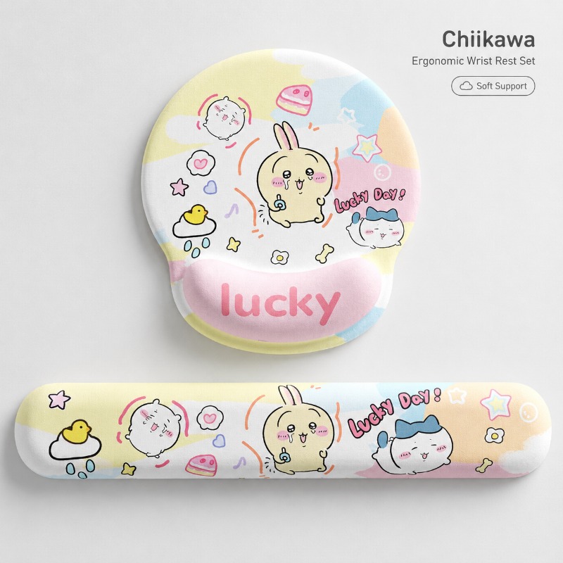 Alas Mouse Ergonomis Chiikawa  - Keyboard Laptop Accessories ulasan dan harga