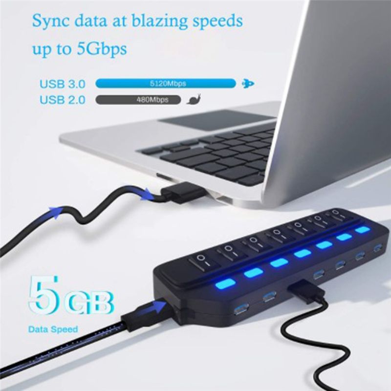 A64I USB Hub 2.0 USB Splitter  - Laptop Accessories Usb ulasan dan harga