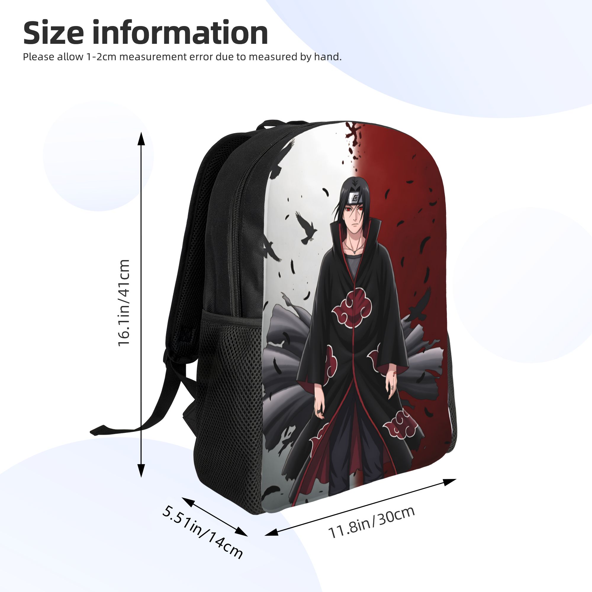 N-Narutoes Uchihas Sasuke Rans - Laptop Accessories For Students ulasan dan harga