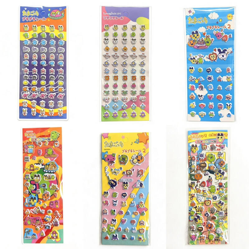 6 Buah Stiker Gelembung Kartun - Laptop Accessories To Gift ulasan dan harga
