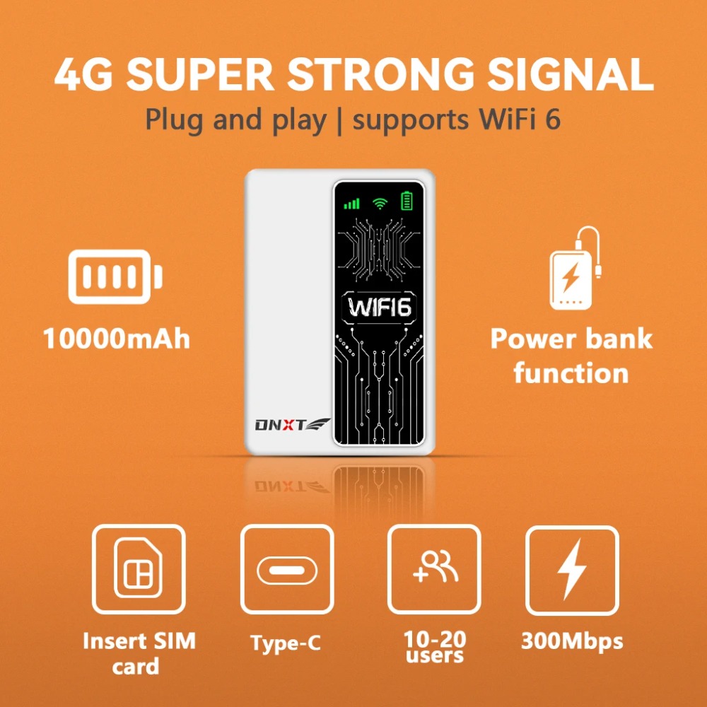 Router WiFi6 M20 4G LTE 300Mbp - Laptop External Accessories ulasan dan harga