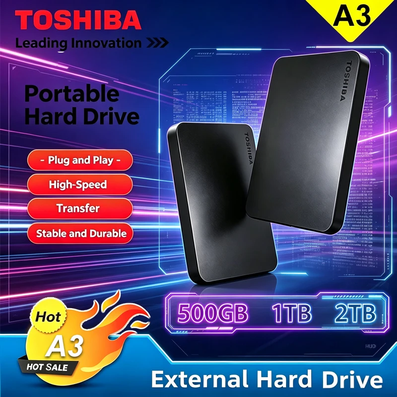 Toshiba A3 Canvio Basics USB 3 - Laptop External Accessories ulasan dan harga