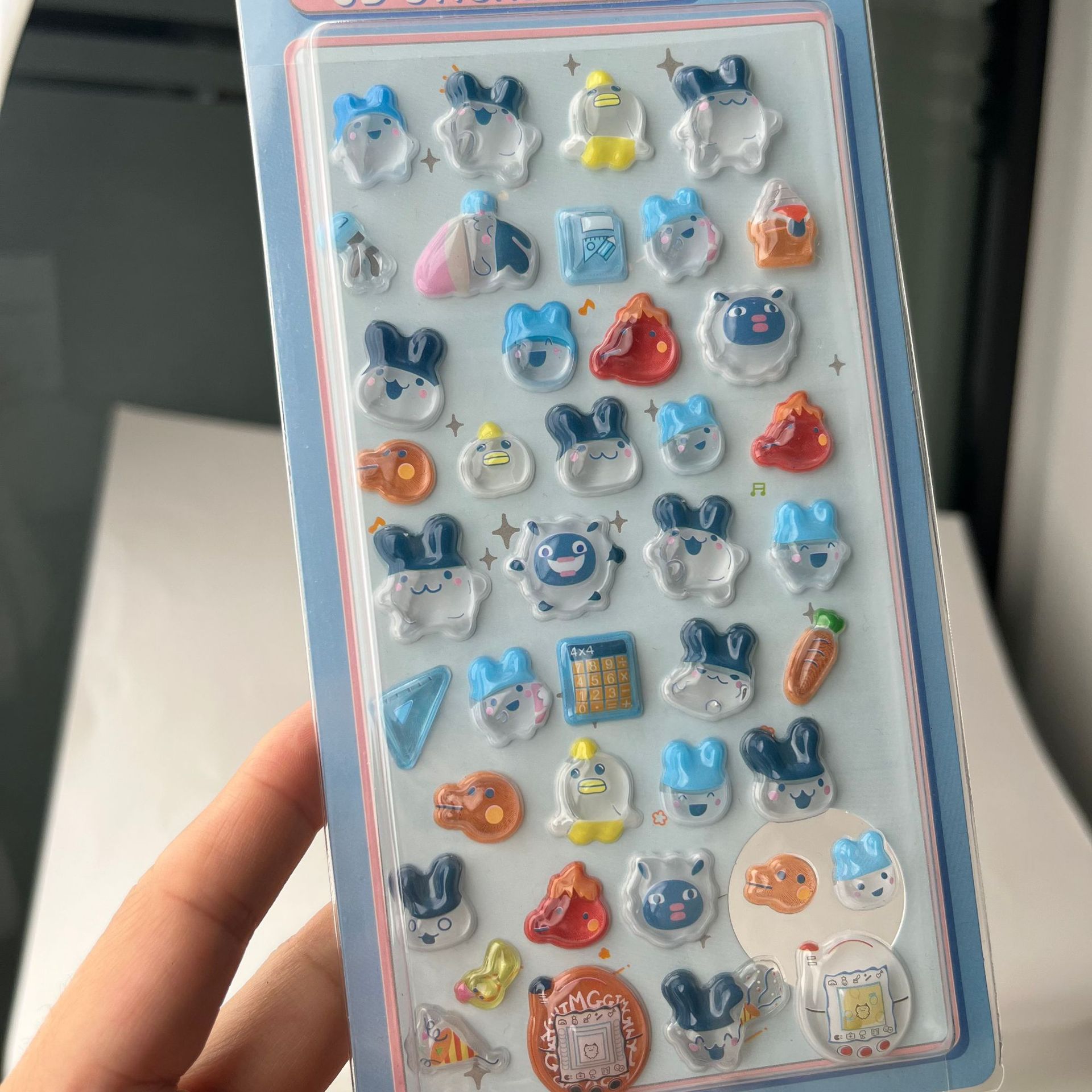 Stiker 3D Tamagotchi Lucu Retr - Laptop Accessories To Gift ulasan dan harga