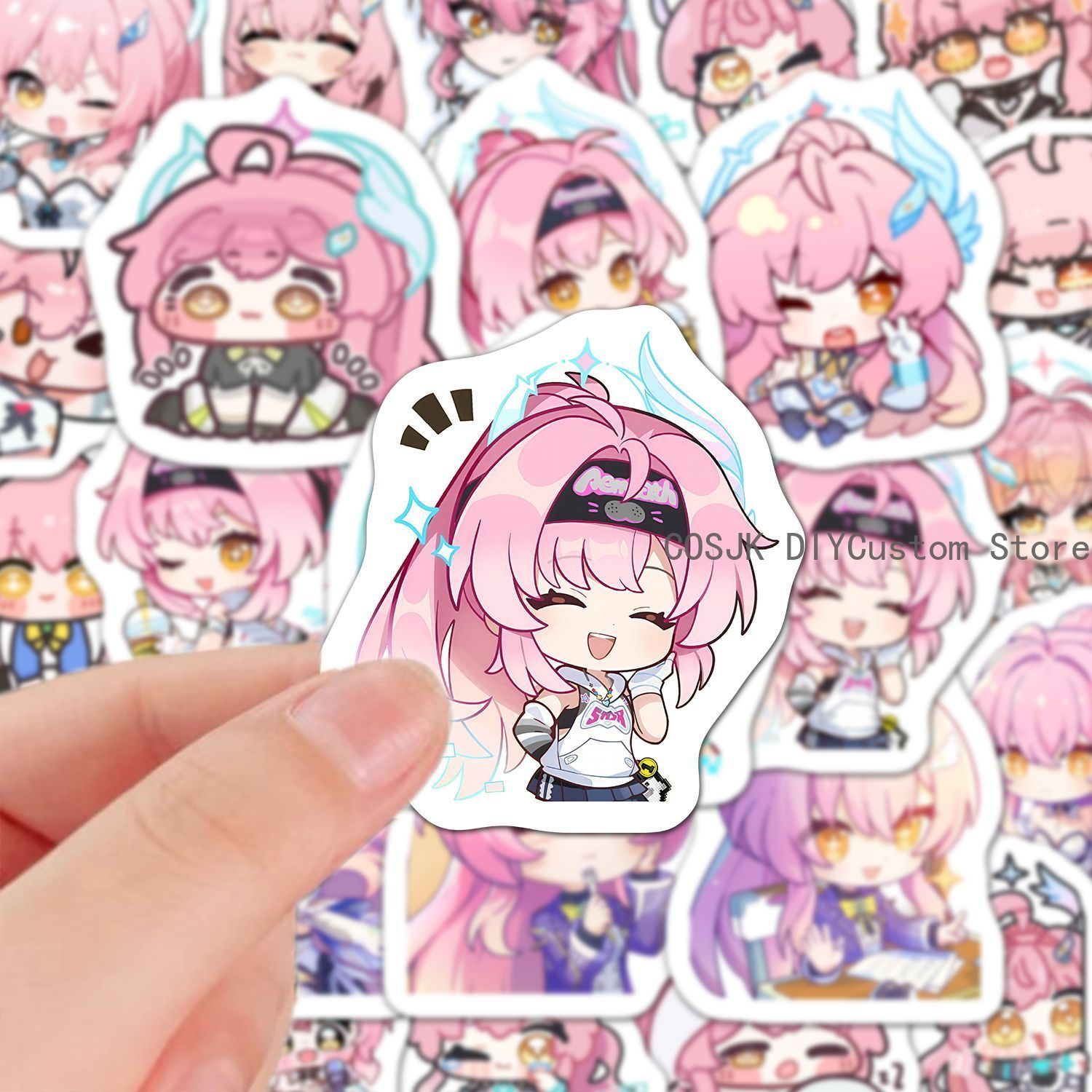 60 Buah Stiker Anime Versi Q G - Laptop Accessories To Gift ulasan dan harga